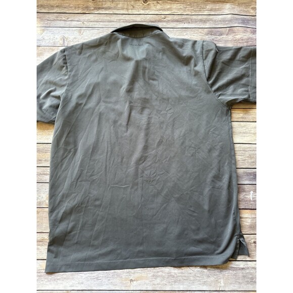 Travis Mathew Mens XL Gray Abstract Short Sleeve Golf Polo Shirt - Picture 7 of 8